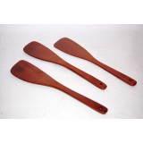 Set 3 palette cucchiai cm 13 in legno cucina casa accessori posate